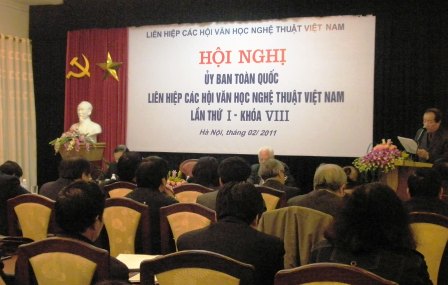 Khai mạc Hội nghị lần thứ I – Khóa VIII Ủy ban toàn quốc Liên hiệp các Hội văn học, nghệ thuật Việt Nam